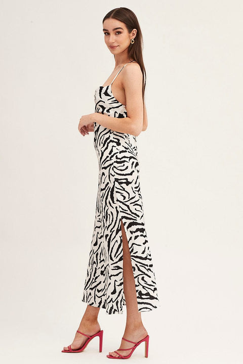 Print Midi Dress