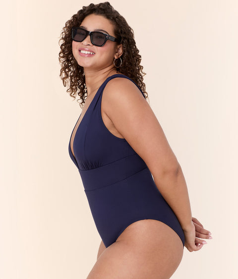 The Mykonos One Piece - Eco Nylon - Navy - Classic