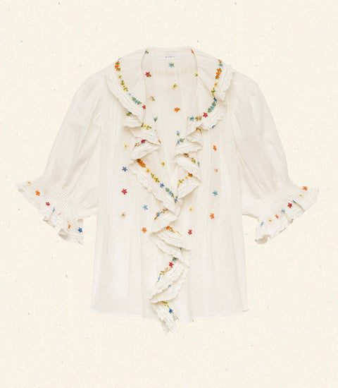HETTIE TOP -- SEA SALT