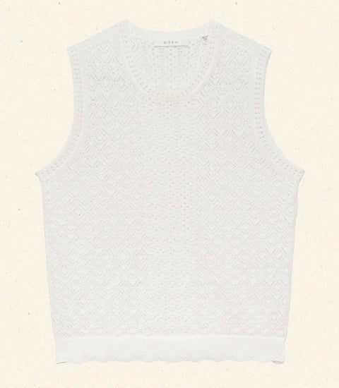LEA TOP -- IVORY