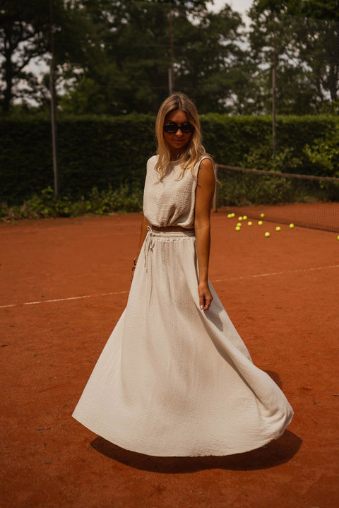 Beige Alyssa Skirt